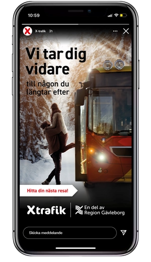 Iphone med X-trafikkommunikation