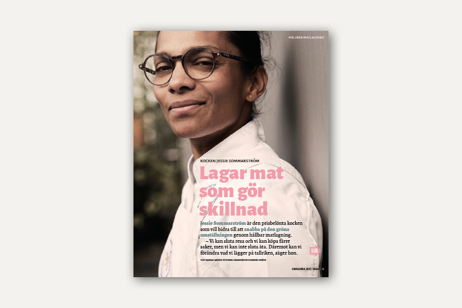 Inlaga från tidningen Cirkulera.